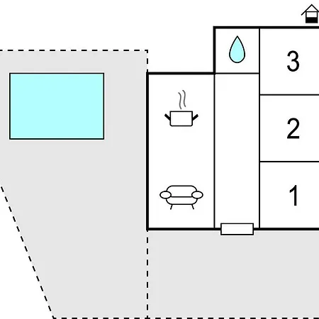 Three-bedroom In Radovcici Semesterbostad *