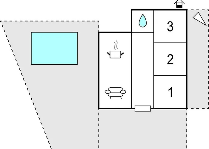 Three-bedroom In Radovcici 度假居 *